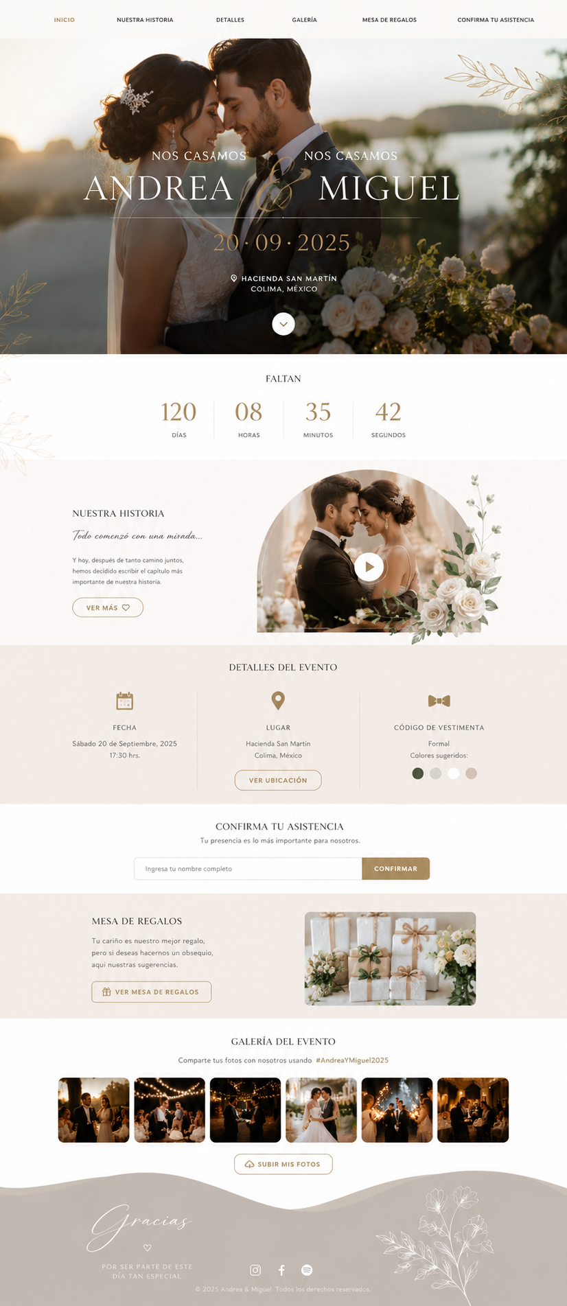 Plantilla Boda